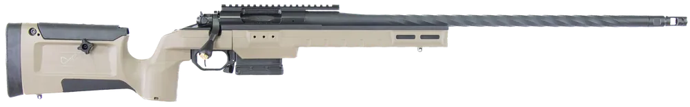 Larue Tactical Siete Magnum 300 WSM Rifle with 24" Fluted Barrel in FDE Finish