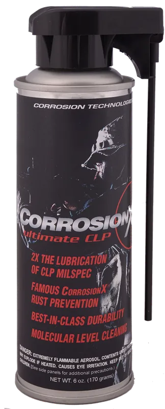 Corrosion Technologies 50101 Ultimate CLP Aerosol - 6 oz Rust & Corrosion Prevention, Cleaning, Lubrication