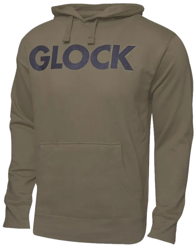 Glock AP95789_NEW OD Green Traditional Hoodie - Durable Soft Fabric, Long Sleeve, Large