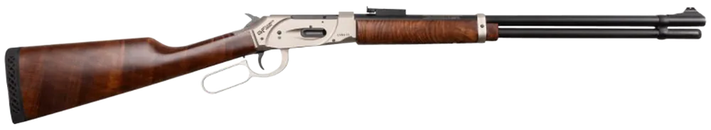 Gforce Arms GFLVRNKLS Saddlehorn 410 Gauge Shotgun with Nickel Barrel and Turkish Walnut Stock