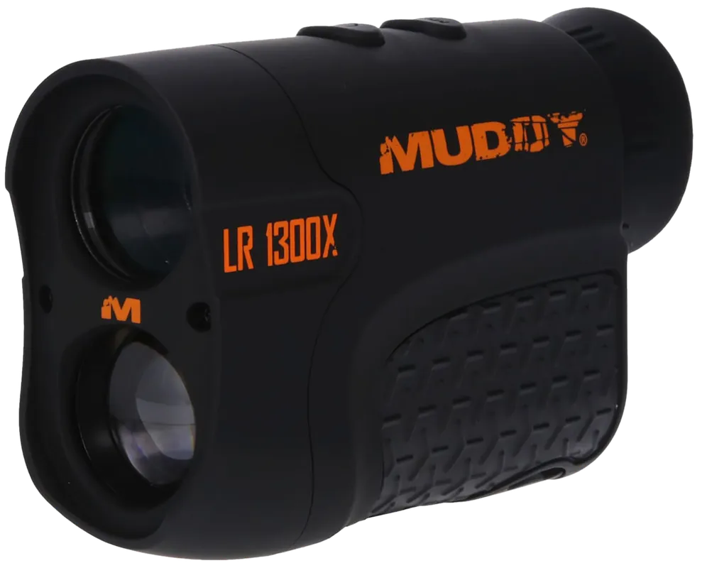 Muddy MUDLR1300X Black Rubber Armor 6x21mm Rangefinder - 1300 Yards Max Distance