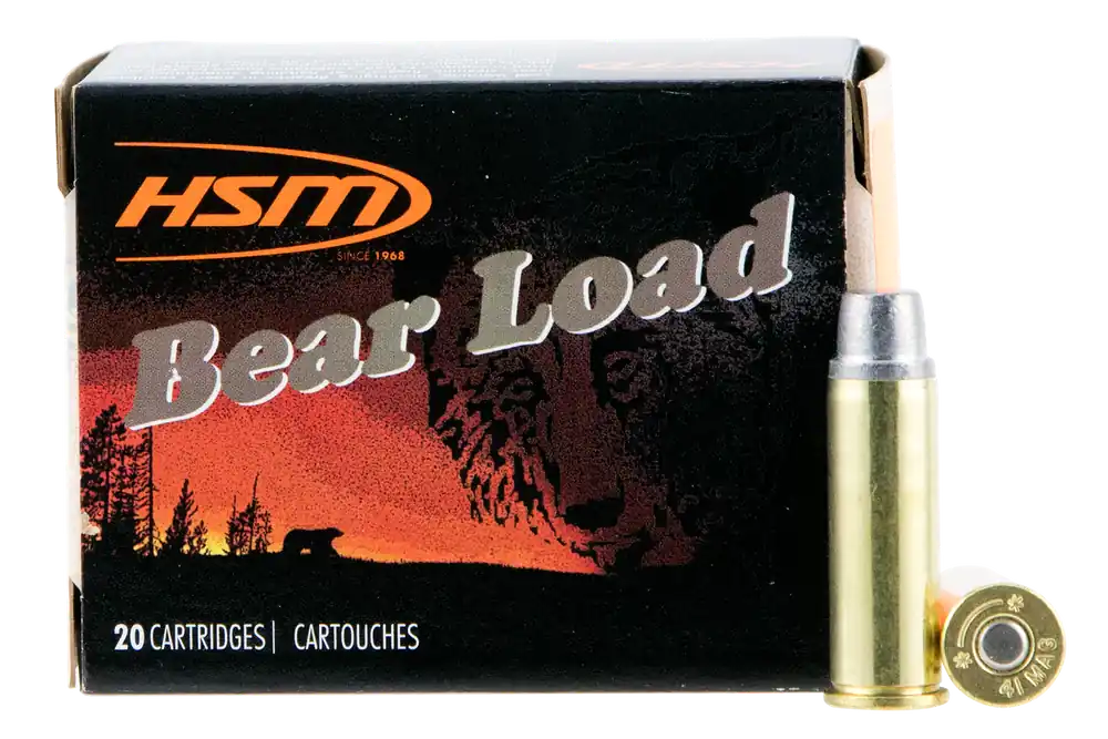 HSM 414N20 Bear Load .41 Rem Mag 230 gr SWC Ammo - 20 Rounds/Box