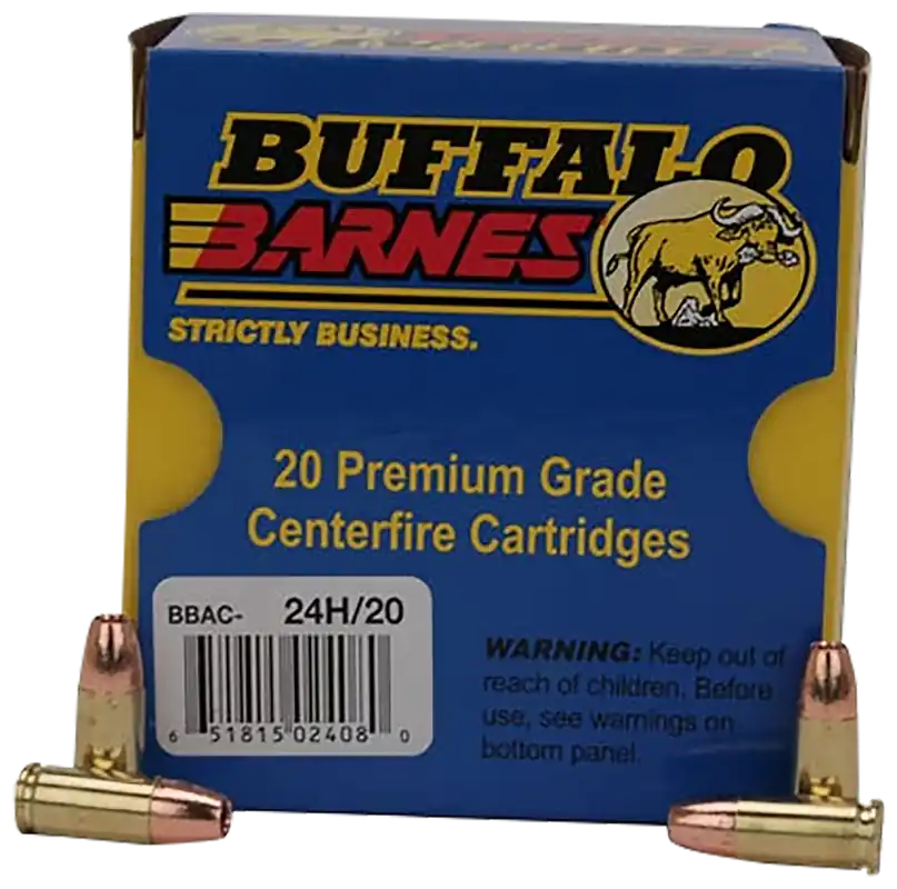 Buffalo Bore 9mm Luger +P+ 115gr Lead-Free Ammo - 20/Box