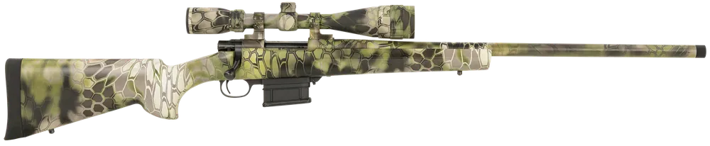 Howa M1500 6.5 Creedmoor Rifle with Kryptek Altitude Finish and Accessories