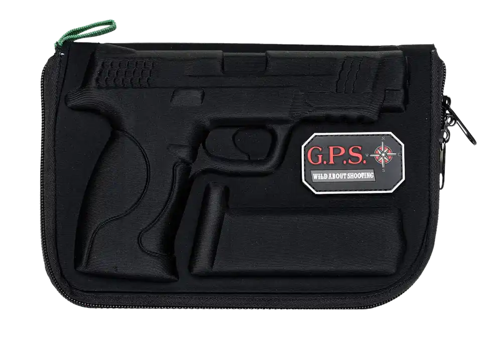 Custom Molded GPS Bag with Lockable Zippers for S&W M&P Full-Size/Compact Pistols