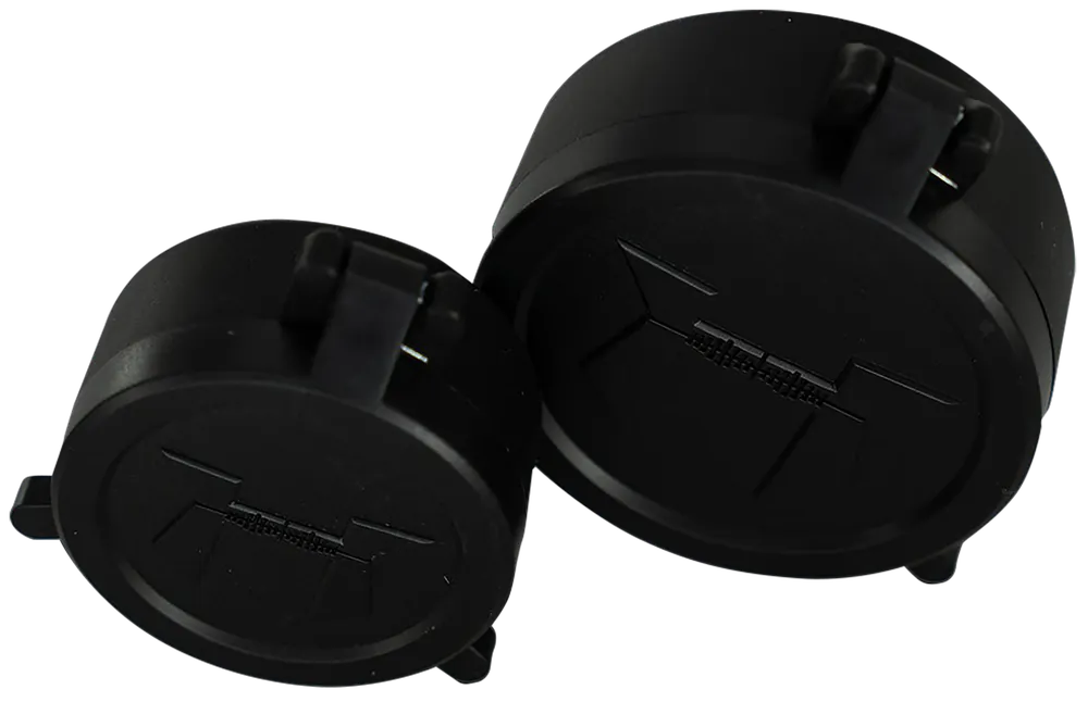 Huskemaw Optics Blue Diamond 42mm Flip-Up Lens Caps for 4-16x42mm Scope