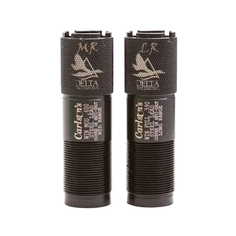 Carlson's 07471 Delta Waterfowl Extended Choke for Winchester 20 Gauge - Mid/Long Range Stainless Steel