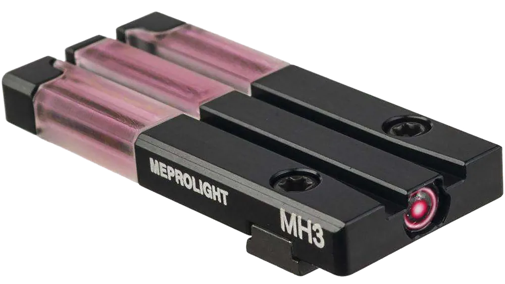 Meprolight FT Bullseye Rear Sight for Glock MOS - Red Tritium/Fiber Optic