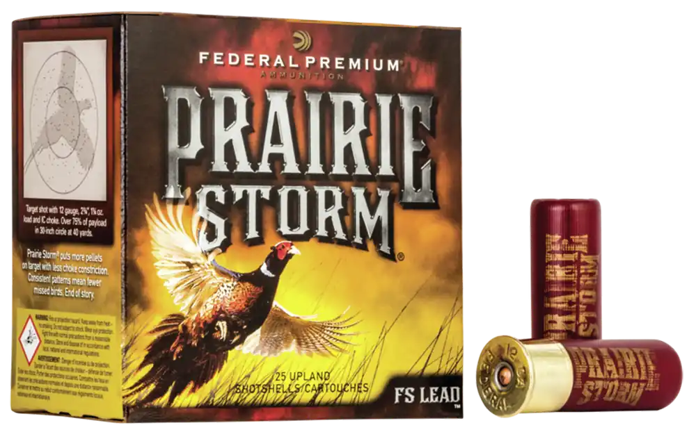 Federal Premium Prairie Storm FS 20 Gauge 2.75" 1oz #6 Shot - 25 Rounds per Box, 10 Boxes per Case