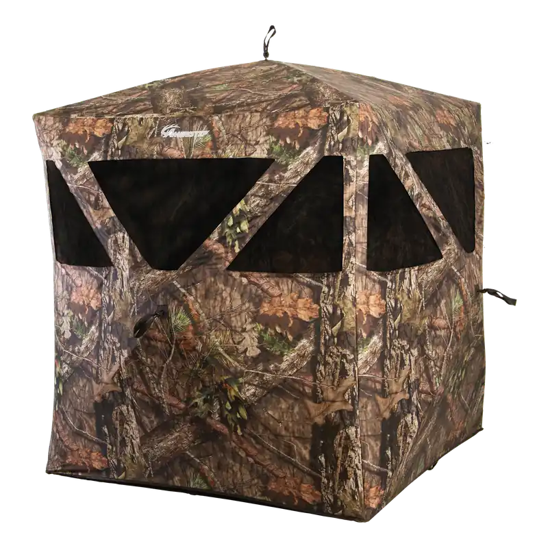 Ameristep Care Taker Run & Gun Hub Blind - Mossy Oak Break-Up Country 300 Durashell Plus