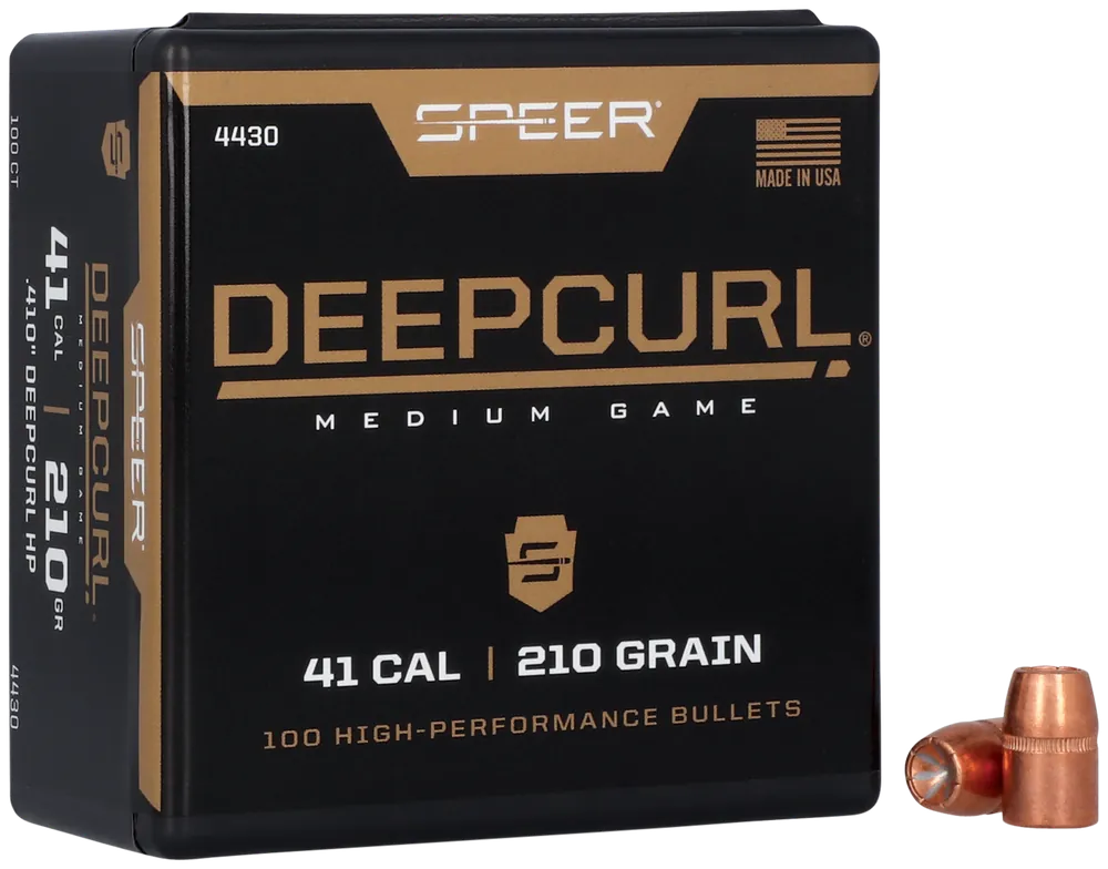 Speer 4430 DeepCurl .41 Cal 210gr HP - 100/Box, 5/Case