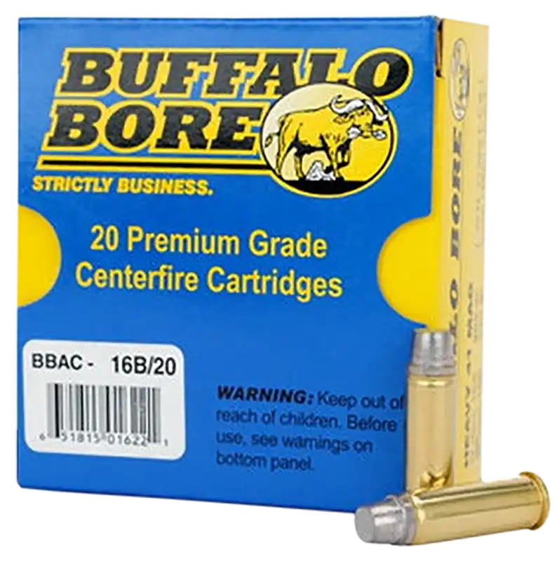 Buffalo Bore 41Rem Mag 230gr Hard Cast SWC Ammo - 20/Box