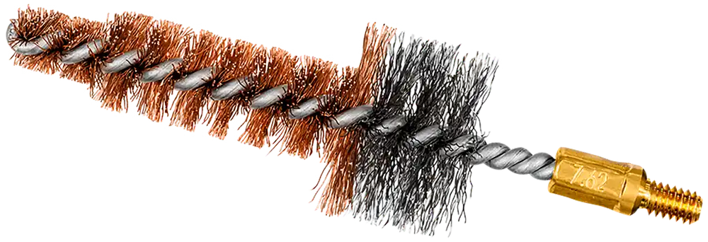Otis FG368HT 7.62mm AR Chamber Brush with Bronze/Steel Bristles