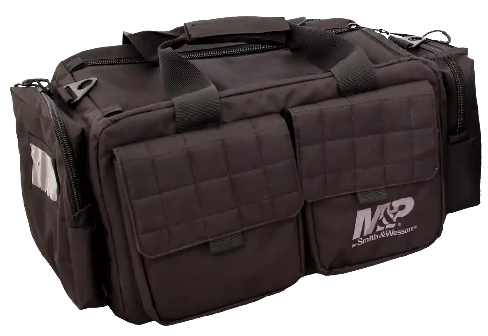 M&P Accessories 110023 Officer Tactical Range Bag - 22" Black Nylon