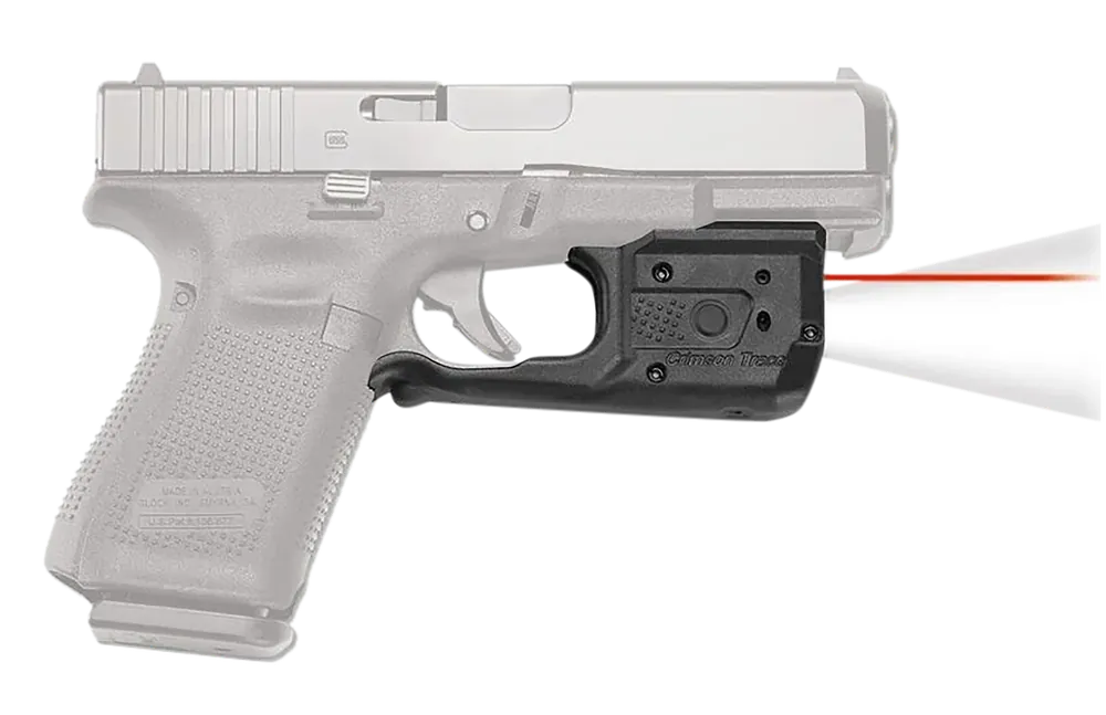 Crimson Trace LL-807G Green Laserguard Pro for Glock Full Size & Compact - Black