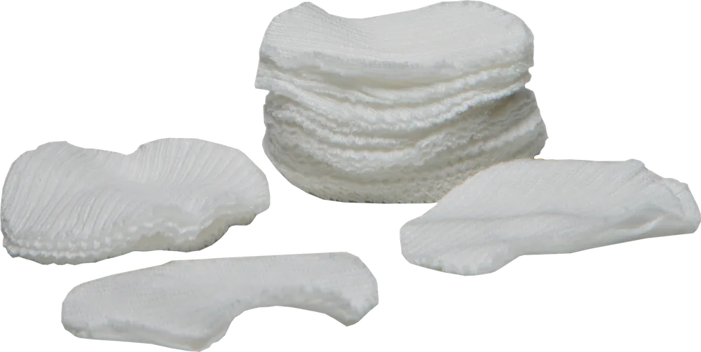 CVA AC1455C 2" Cotton Cleaning Patches - 500 Pack