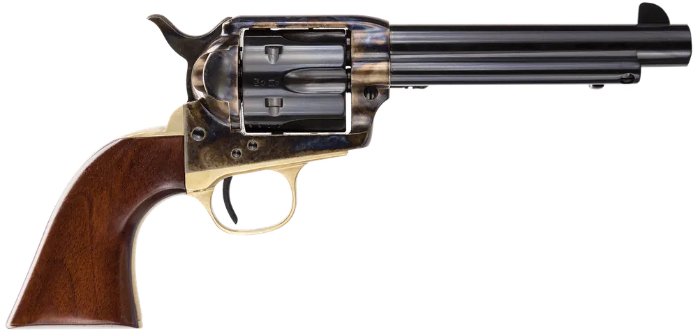 Taylors & Company Ranch Hand .45 Colt Revolver with 5.5" Blued Barrel and Walnut Grip