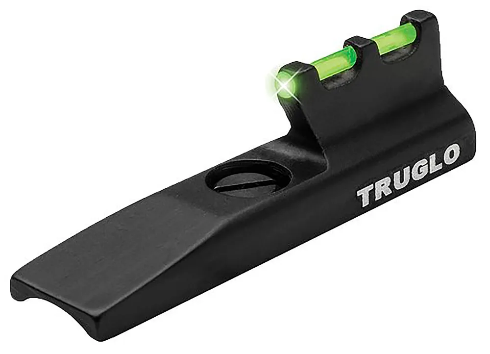 TruGlo TGTG975G Green Fiber Optic Front Sight for Marlin Rimfire Rifles - Black Frame