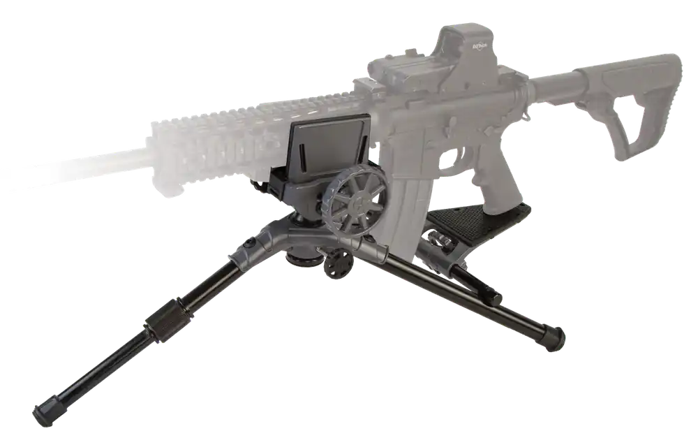 Caldwell Precision Turret Shooting Rest - Black Aluminum, 22.40" x 5.50"