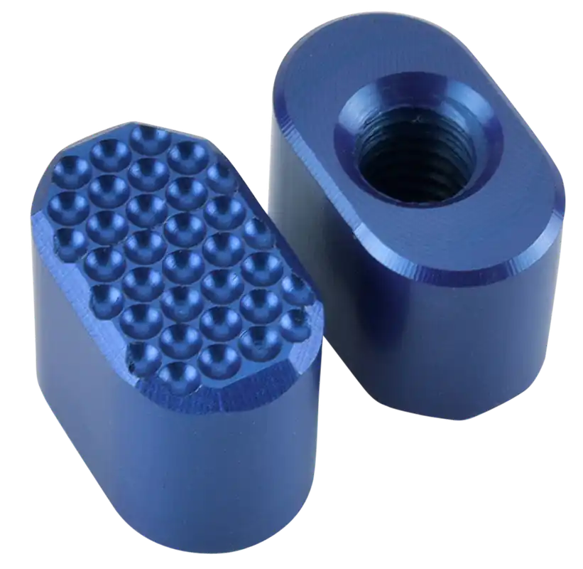Phase 5 PMRBLUEDIMPLED Blue Dimpled Magazine Release Weapon Systems