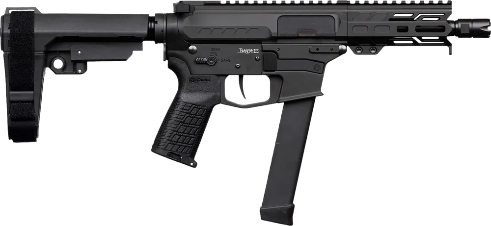 CMMG Banshee MKGS 9mm 5" AR Pistol - Armory Black
