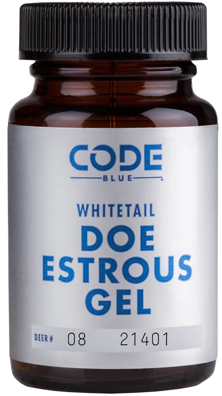 Doe Estrous Gel Deer Attractant - 2 oz Bottle (Code Blue OA1026)