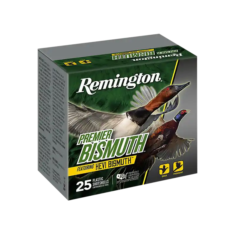 Remington Premier Bismuth 12 Gauge 5 Shot Ammo - 25 Box/10 Case