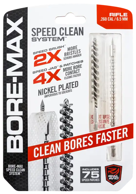 Real Avid Bore-Max Speed Clean Set for 6.5mm Rifles