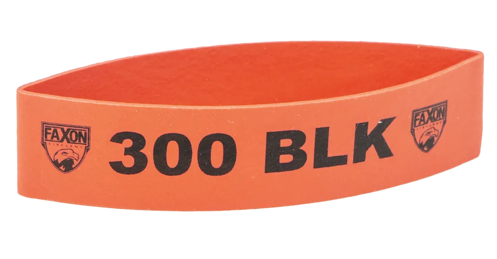 Faxon Firearms Red Silicone Magazine Marker Bands for AR-15 - 300 Blackout, 10 Pack