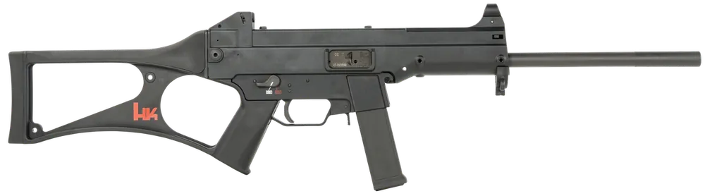 HK 81000092 USC .45 ACP 10+1 Black with Target Barrel and Skeletonized Stock