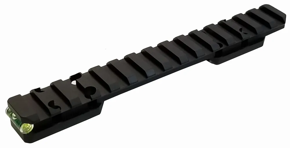 Talley PXM735ACI 20 MOA Picatinny Rail with Anti-Cant Indicator for X-Bolt Magnum Action - Black Anodized