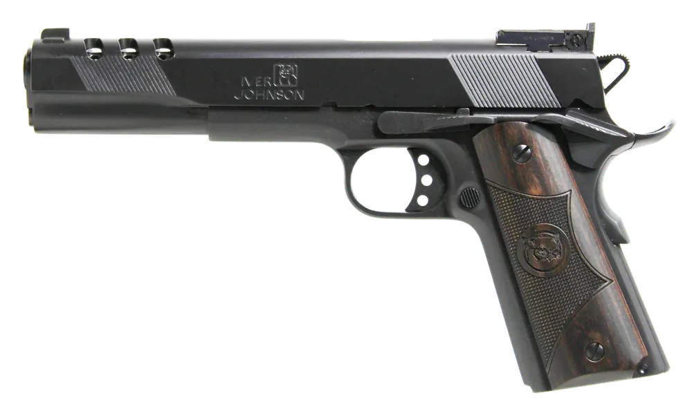 Iver Johnson Arms 1911 Eagle XL 10mm Auto 6" Ported Long Slide Pistol with Diamondwood Walnut Grip