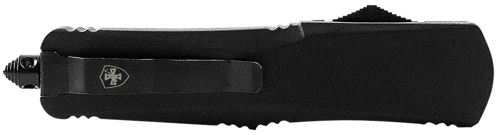 Templar Knife SBR431 Gen II OTF Dagger with Part Serrated Blade and Glass Breaker