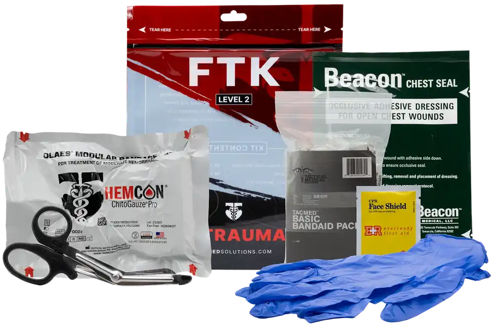 TACMED 80-0116 Level 2 Field Trauma Kit Overview