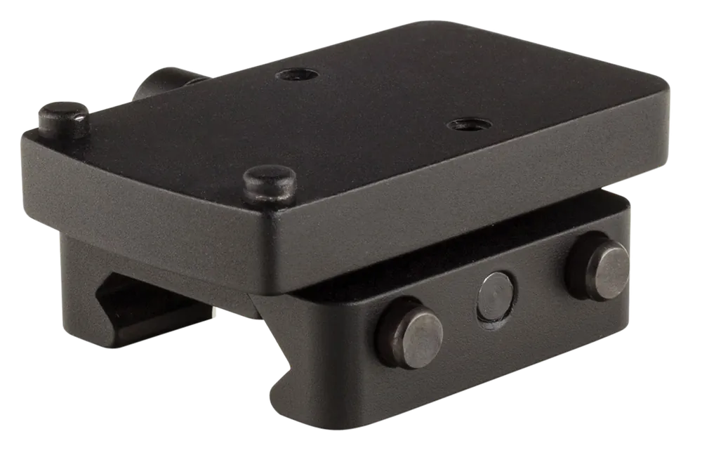 Trijicon AC32077 RMR/SRO Low Weaver Mount - Black Anodized Finish