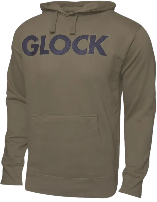 Glock AP95791_NEW OD Green Traditional Hoodie 2XL - Durable Soft Fabric Long Sleeve