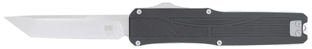 CobraTec Legend OTF Knife with VG-10 Blade and Textured Aluminum Handle