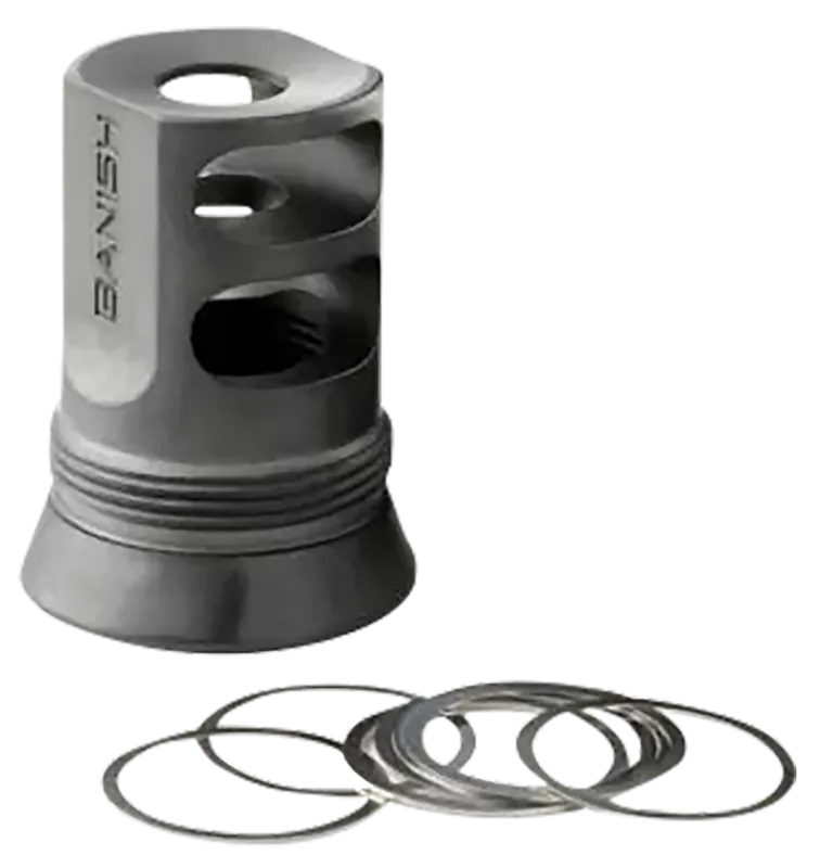 Banish 4578 Muzzle Brake for Banish 30 Gold 1/2x28 by Silencer Central