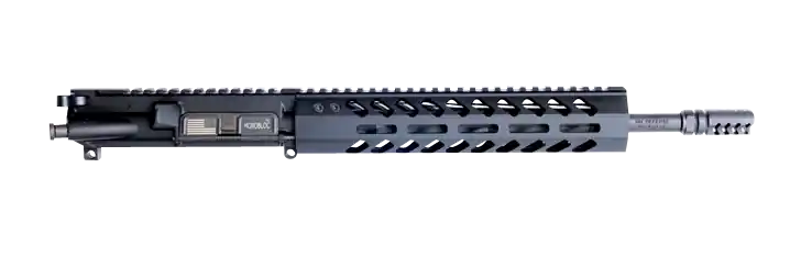 HM Defense 125MBUP556 MonoBloc Upper - 12.50" Barrel, Black Cerakote, M-LOK Handguard for AR-15 Pistol