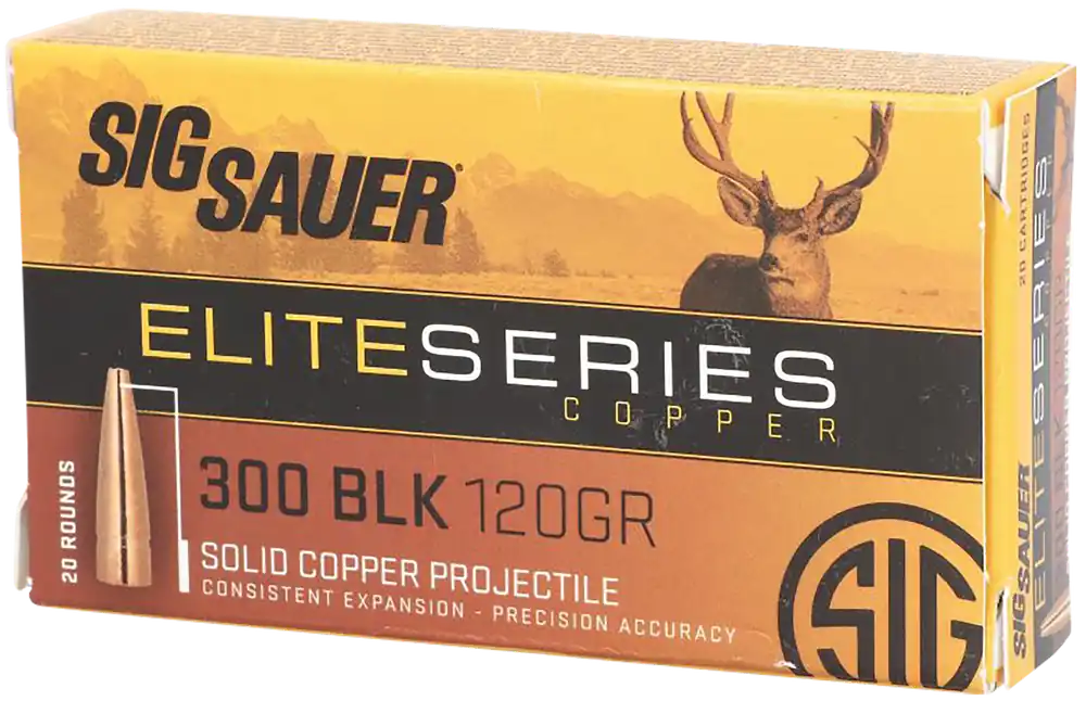 Sig Sauer Elite Copper 30-06 Springfield 150gr Solid Ammo 20/Box