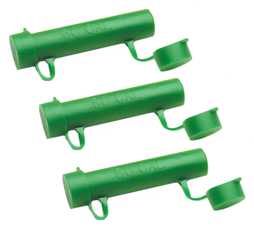 CVA AC1617A Magnum 50 Cal Speed Loader Pellets - Green Plastic, 3-Pack