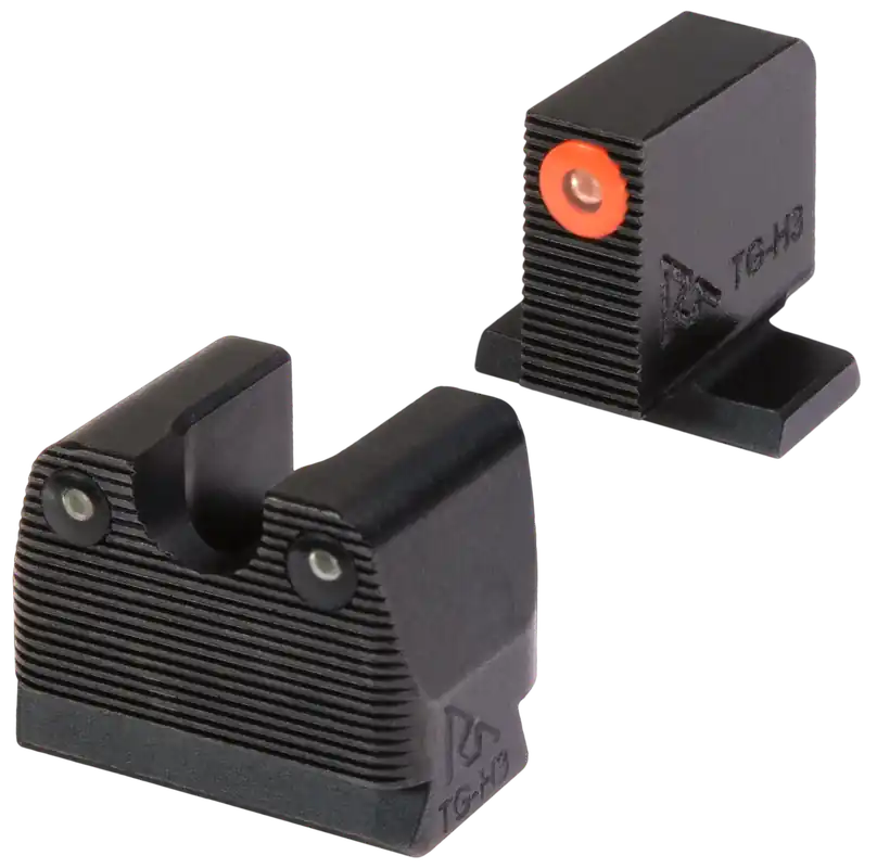 Rival Arms SIG Sauer Night Sights with Green Tritium and Orange Outline Front
