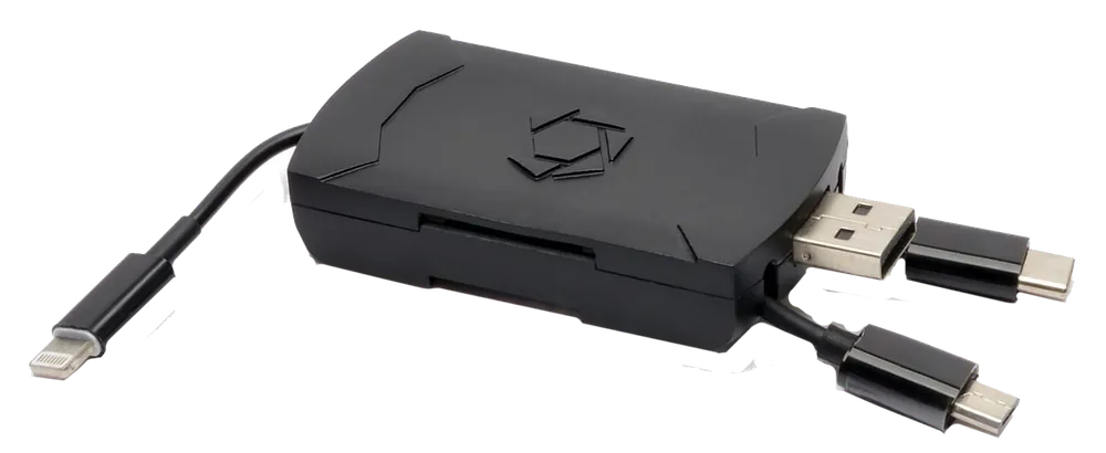Stealth Cam 4-in-1 SD Card Reader - Black