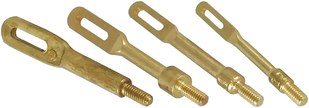 Tipton 554428 Multi-Caliber Slotted Brass Tips for Rifle/Pistol Firearms - 4 Pack