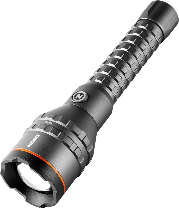 NEBO Davinci 10000L Gray Flashlight - 100/400/1000 Lumens LED