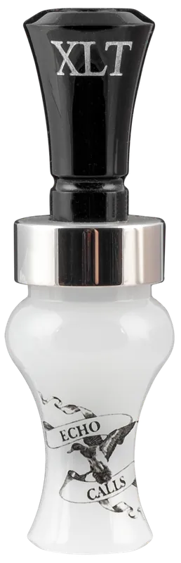 Echo Calls 79005 XLT Single Reed Mallard Hen Duck Call - Black/Pearl Acrylic