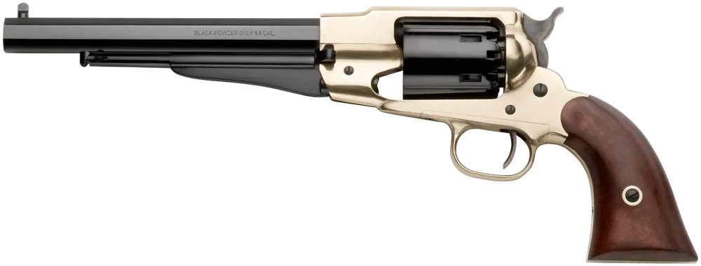 Pietta 1858 Army .44 Caliber Revolver with Brass Frame and Walnut Grips