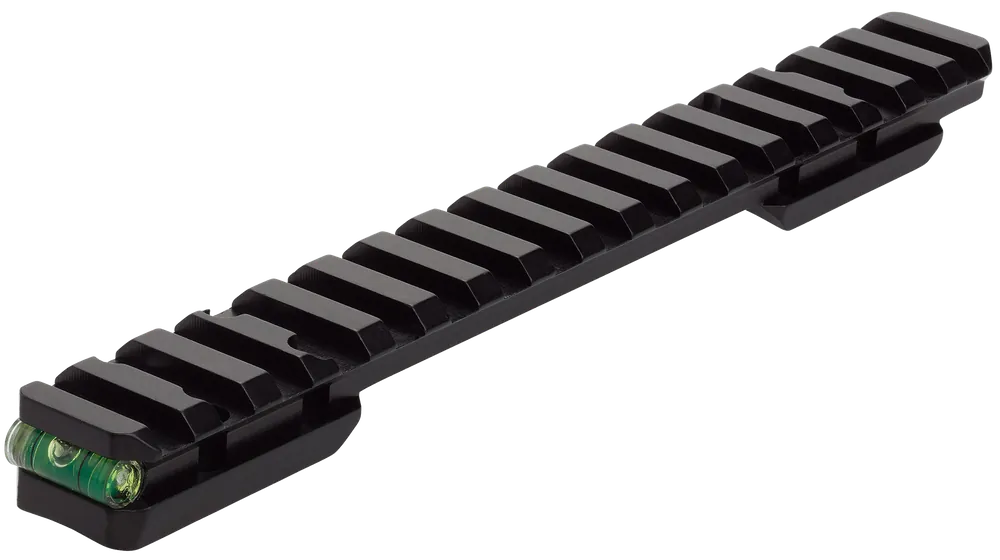 Browning 12524 Matte Black Aluminum Picatinny Rail with Bubble Level for X-Bolt Long Action 20 MOA