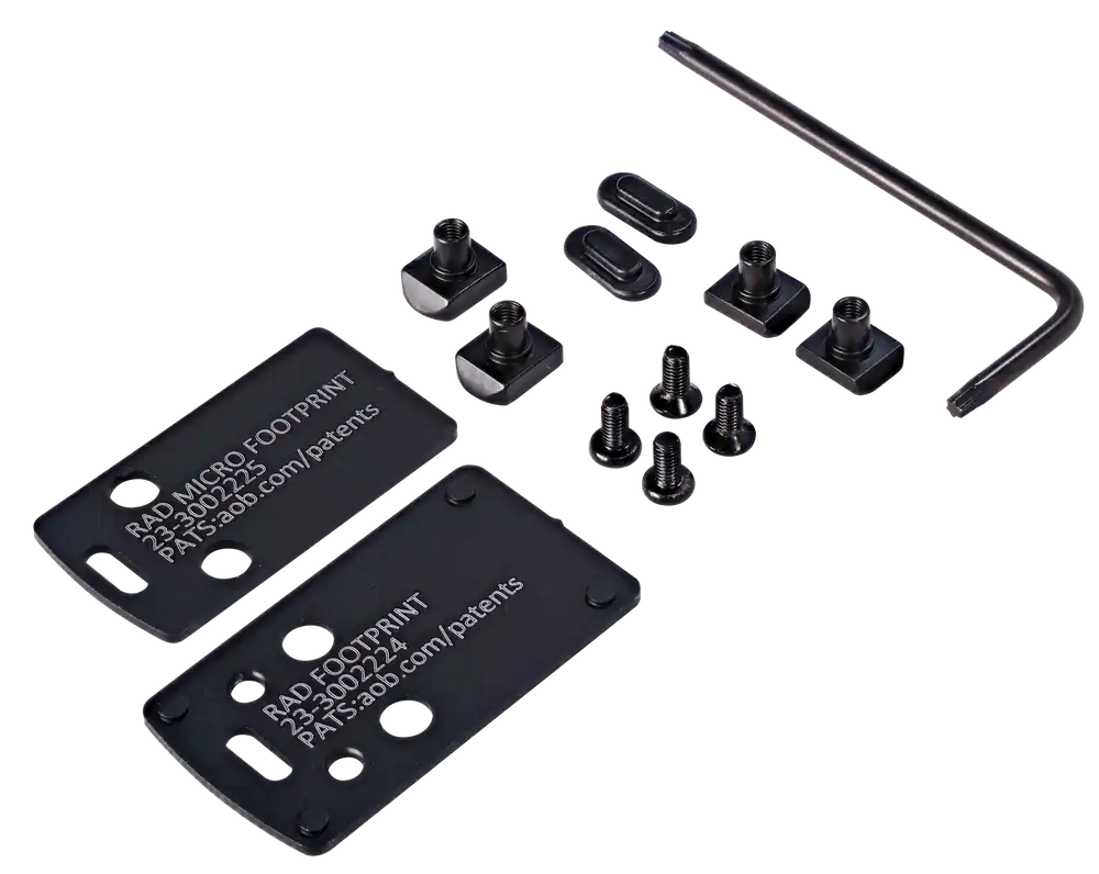 CT RAD Dovetail Mounting Kit - Black