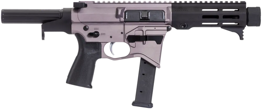 Maxim Defense MD9 9mm Luger, 5.50" Barrel, Urban Grey, Black CQB Brace, Polymer Grip